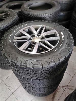 Toyota Hilux GD6 18inch (WITH USED TYRES)