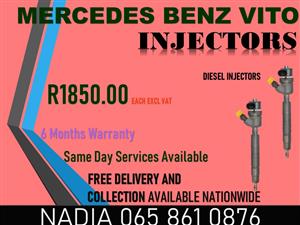 MERCEDES BENZ VITO DIESEL INJECTORS AVAILABLE
