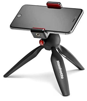 Manfrotto Mini Tripod with Universal Smartphone Clamp / Holder