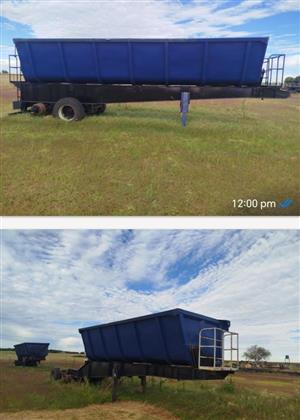 2006 top side tipper trailer