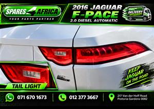 2016 Jaguar F-PACE 2.0 Diesel Automatic – Tail Light 