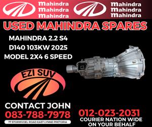 Mahindra 2.2 S4 D140 103KW 2025 MODEL 2x4 6 speed | EZI SUV 