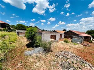 HALF-BUILT PROPERTY IN EXT12- FINISH IT YOUR WAY!!!