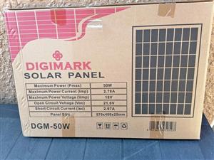 Solar panel,, Digimark 50watt 18V solar panel