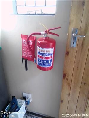 Service of fire extinguisher