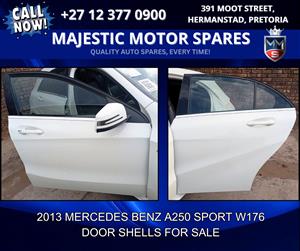 2013 Mercedes Benz A250 Sport W176 Door Shells For Sale – Used 