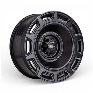 20″ A-Line Beast 5/127 Velvet Black Flow Form Alloy Wheels