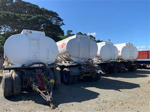 1996 to 2014 Fuel Drawbars for sale 29,000L and 32,000L !!