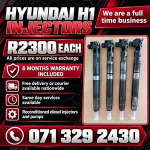 HYUNDAI H1 INJECTORS FOR SALE WITH WARRANTY 