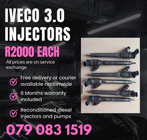 IVECO 3.0 INJECTORS FOR SALE WITH WARRANTY 