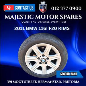 2011 BMW 116i F20 Rims for Sale | Used