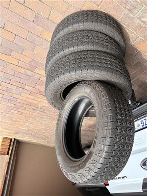 Ford Wildtrak/Everest  OEM tyres, 255/65R18 Goodyear Wrangler Territory AT/S