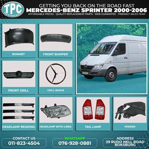 Find the best quality deals for Mercedes-Benz Sprinter 2000-2006 Parts