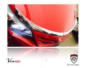 Toyota bonnet trims(available in chrome & matte black)