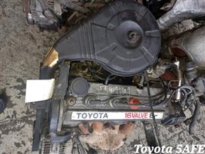 TOYOTA 5A-FE COMPLETE ENGINE AVAILABLE