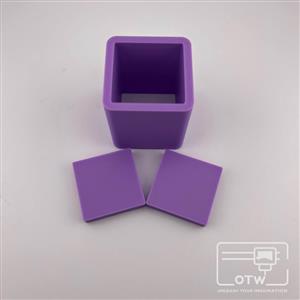 40mm Square Bath Bomb Mould