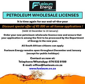 Your own Petroleum Wholesale Business