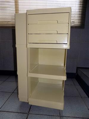 Rare retro architect/designers pedestal/organiser