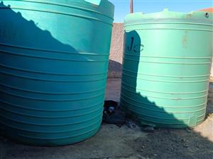 JOJO TANKS 4500L AND 5000L
