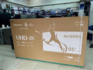 BRAND NEW Hisense 85" Smart 4K Ultra HD TV - Special Offer"