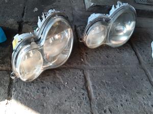 W 203 Mercedes Benz L/F HeadLights for sale.  