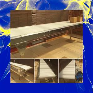 “Food‑grade belts, stainless steel legs — conveyor royalty!