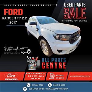 Ford Ranger T7 2.2 2017 QJ2L Diesel manual Stripping for spares