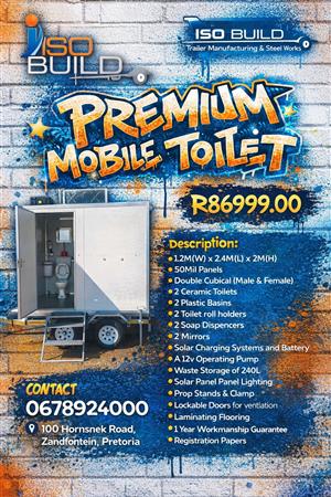 Premium Mobile Toilet for sale on order