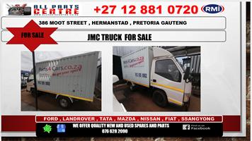 Jmc truck for sale  We do door to door delivery in Gauteng and deliver nationwid