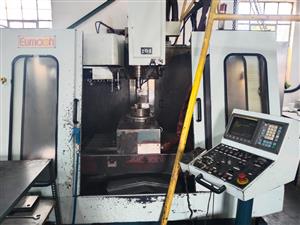 Euromach vertical machinin centre for sale