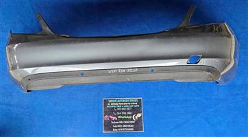 Mercedes W205 Rear Bumper With Spoiler