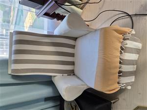 Baby nursing rocking chair with foot stool 
