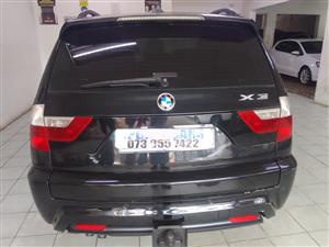 2009 BMW x3 3.0d MSport Auto Sunroof Black COLOR  110000Km 