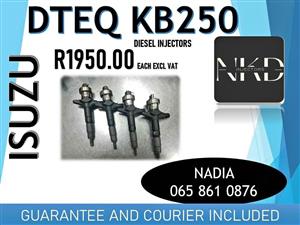 Isuzu DTEQ KB250 diesel injectors for sale
