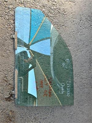 Mitsubishi colt 99 D/C Left Front Glass Available @Circle 7 Used Parts Call or WhatsApp 