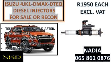DIESEL INJECTORS FOR SALE FOR ISUZU 4JK1-DMAX-DTEQ