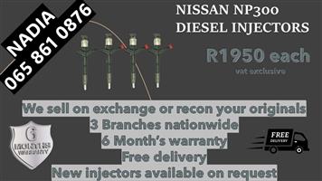 Nissan NP300 diesel injectors for sale by NKD DIESEL INJECTORS 