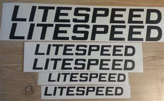 Litespeed bicycle frame and wheel rim decals stickers vinyl graphics kits