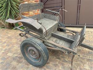 Donkey Cart Antique Vintage with Beautiful Mongery Horse Kart