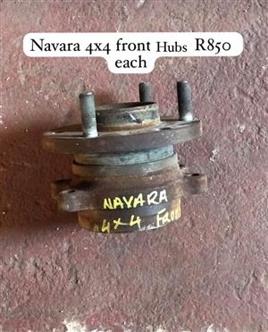 Navara 4x4 front hubs