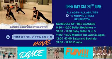 Dance classes in Kensington. Ballet, Jazz, Modern, Tap, Adult ballet and stretch