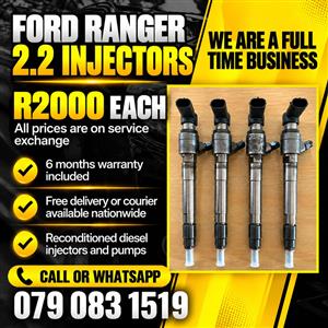 FORD RANGER 2.2 INJECTORS FOR SALE 