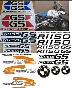 BMW R1150 GS decals stickers sets