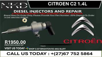 Citroen C2 1.4L Diesel Injectors on Recondition