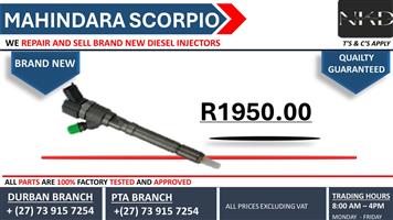 Mahindra Scorpio Diesel Injectors 