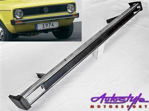 VW Mk1 Old School Small Chrome Bumper