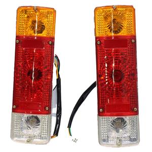 Universal Bakkie/Trailer Light Fitting - Amber/red/clear - 300x90mm (pair)