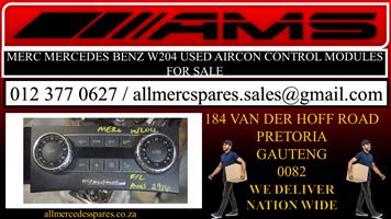 Merc Mercedes Benz W204 used aircon control modules for sale 