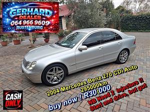 2004 Mercedes Benz 270 CDi Auto