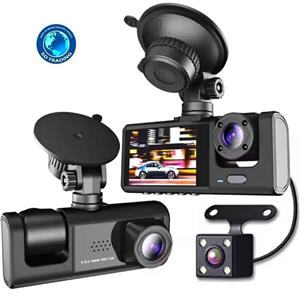 3 Lens Dashcam